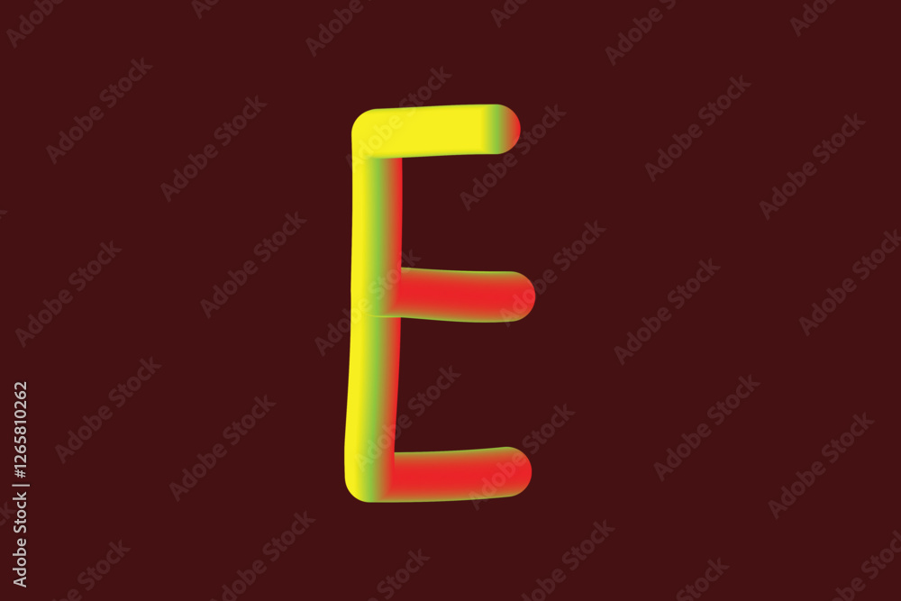 Fototapete the background of the letter 