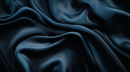 Obraz premium Luxurious silk fabric drapes elegantly in rich, deep colors and smooth textures