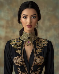 full-length front view bright colors and paints A _083