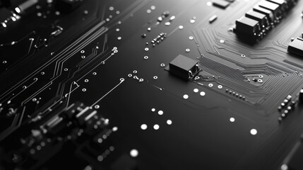 High tech background template design.