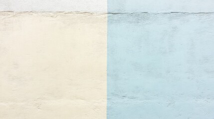 Beige and Light Blue Painted Wall Texture