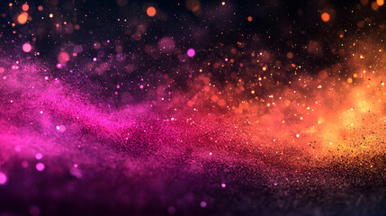 Fototapeta premium Dreamy pink and purple cosmic clouds creating an ethereal and magical effect.