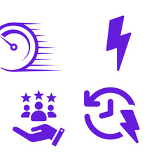 set of vector arrows