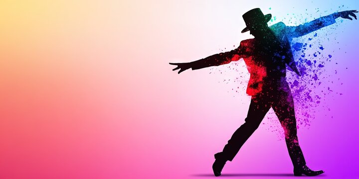 tap dancer tap dancing to music