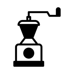 Grinder isolated glyph vector icon