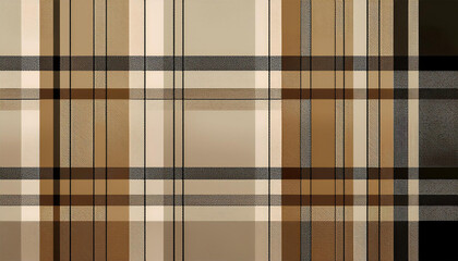 subtle plaid pattern a seamless and minimalist beige brown and black plaid pattern the delicate finely woven stripes create a calming and refined aesthetic
