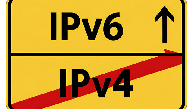 IPv6 Transition illustration &ndash; The Future of Internet Protocols Over IPv4, IPv6, IPv4, IPv6 vs IPv4, internet protocol, IP address, network transition, IPv6 adoption, IPv6 benefits, IPv4 exhaustion.