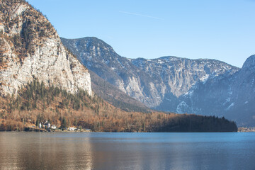 lake in the mountains