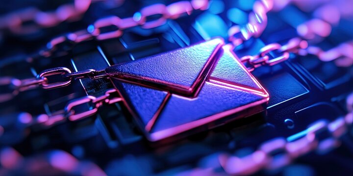 encrypted email concept
