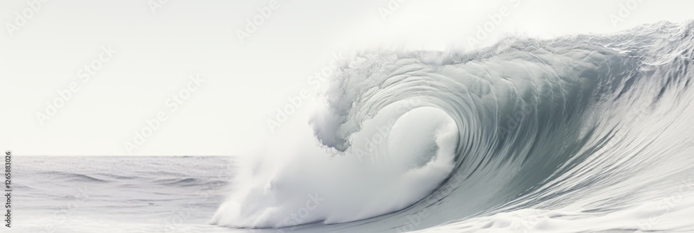 Poster captivating wave effect background creating a dynamic and fluid visual experience