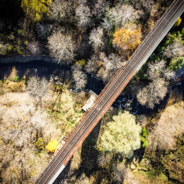 old railroad tracks
