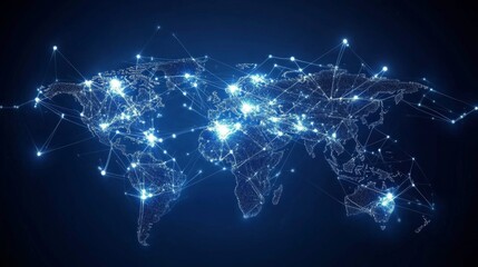 Visualize global distribution trends worldwide digital representation online interactive data mapping