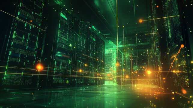 Transforming data management high-tech cloud computing in modern server environments