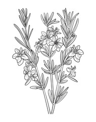 Victor Illustration Of Floral Flower