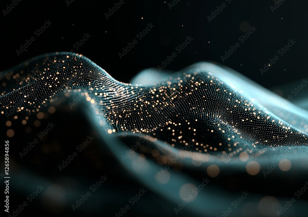 Poster a futuristic tech grid backdrop suitable for topics like cloud computing and digital currencies, pre