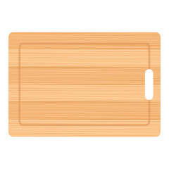 Clean bamboo wood chopping board