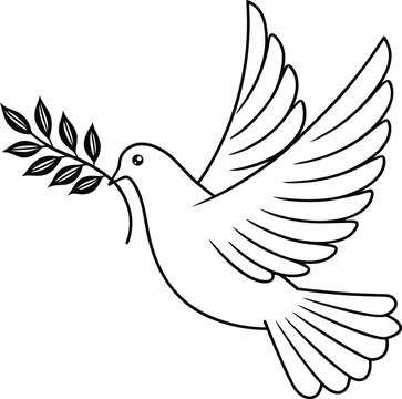 recommend clip art: Dove of Peace, Olive Branch, Symbol of Hope, Tranquility, Serenity
