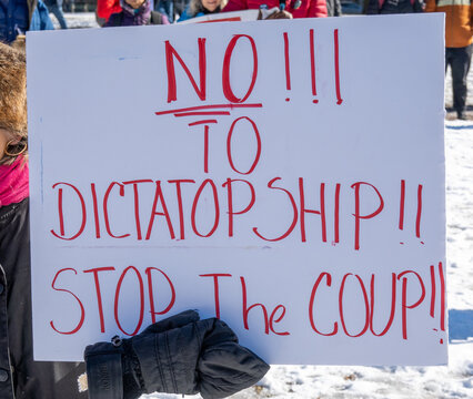 Stop Coup Save Democracy Promote Diversity