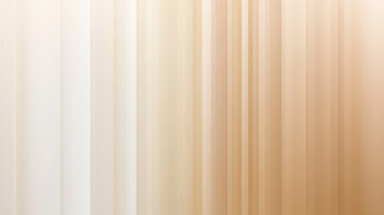 Fototapeta premium Elegant Vertical Gradient Stripes in Beige and Cream Abstract Design