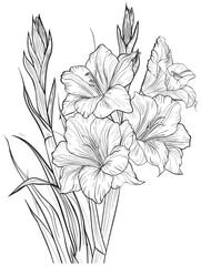 Victor Illustration Of Floral Flower