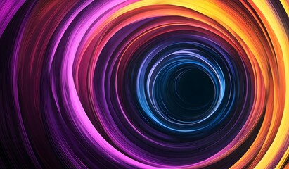 Fototapeta premium abstract background with glowing circles