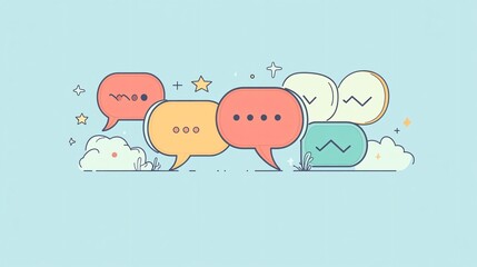 Customer Review Communication: Digital, Online, Feedback, Message