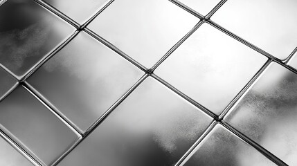 Obraz premium Shiny Chrome Texture: Captivating Images for Creative Content Creators 