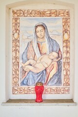 virgin mary with jesus