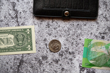 US Dollar and East Caribbean Dollar