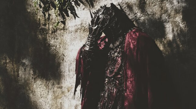 Fototapeta Dark Knight Weeping Wall Outdoors Shadow Game
