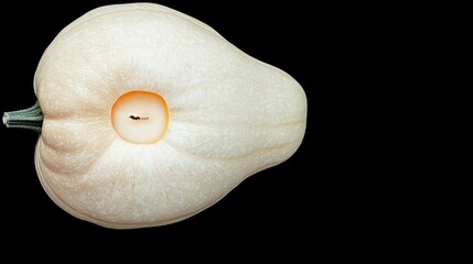 Creamy gourd candle autumn centerpiece home decor