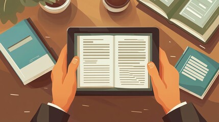 Reading Electronic Books on Digital Devices