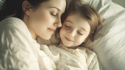 Joyful Laughter: A Heartwarming Moment Between Mother and Child