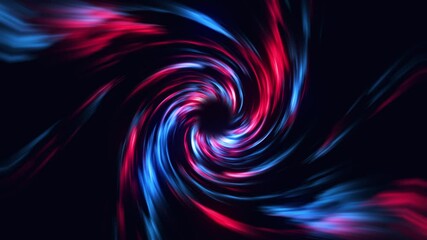  Dynamic swirling vortex with neon red and blue light streaks against a dark background. A futuristic, high-energy abstract design perfect for digital art, sci-fi, and tech-inspired visuals