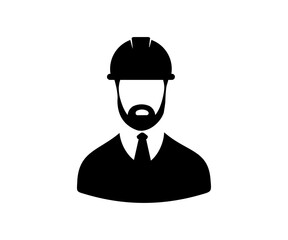 Civil engineer icon. Civil Engineer icon, construction Worker icon, Civil Engineer icon vector design and illustration. 
