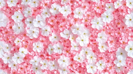 Beautiful cherry blossom flower petal in Spring.