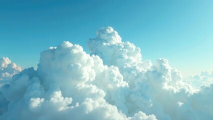 Hello spring banner with round frame and various flower on blue background