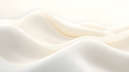  Minimalist White and Gold Waves with Elegant Flowing Textures