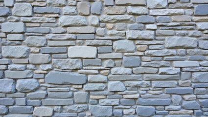 Fototapeta premium Natural stone wall creates a rustic backdrop for any setting