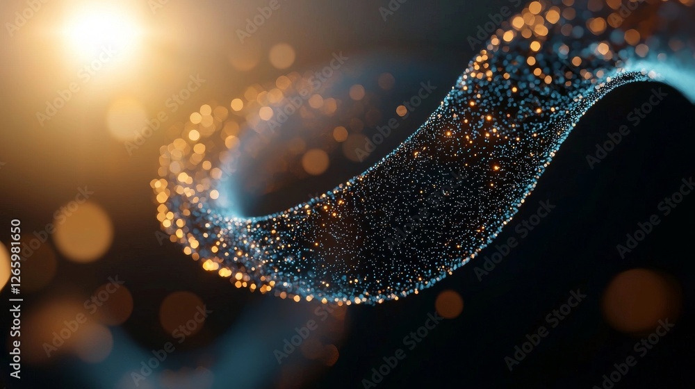 Poster abstract background of high-speed connection for global data transfer and cyber tech
