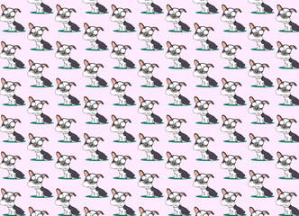 フレンチドッグのパターン