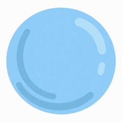 Illustration of a Bright Purple Hat - A stylish hat, isolated on a white background, perfect for fashion or style-related content.