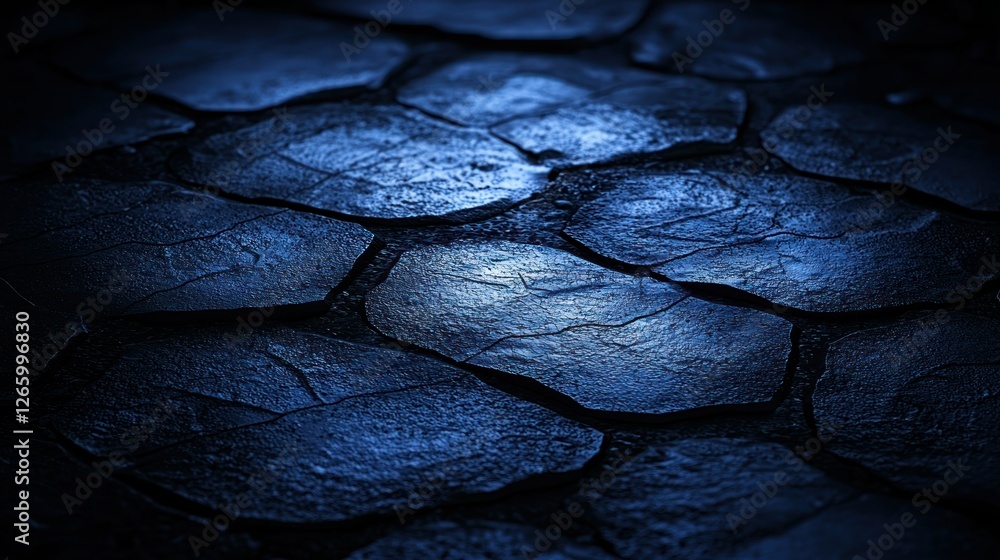 Poster stone floor tiles background under soft light use for texture, pattern, or path
