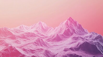 Snow-Capped Mountains Rising in the Distance