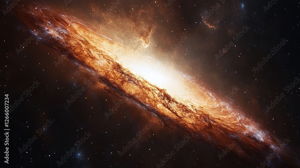 Poster exploring cosmic wonders outer space astrophotography vast universe celestial viewpoint galactic phe