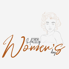 Women's Day Attractive Empowerment Poster Vector