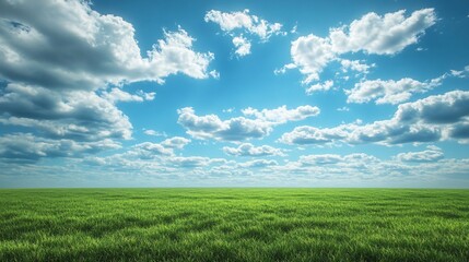Obraz premium Scenic Landscape View Under Cloudy Sky Photo