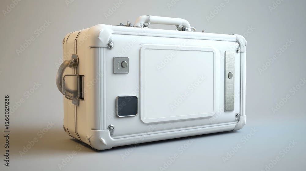Aufkleber a compact and portable x-ray machine designed for emergency and field use.