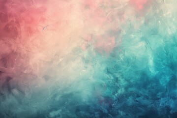 Fototapeta premium Delicate pastel background with a blend of pink, blue, and green, featuring subtle textures for added depth