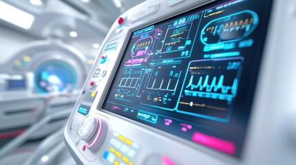 A detailed view of an X-ray control console displaying various scan settings.